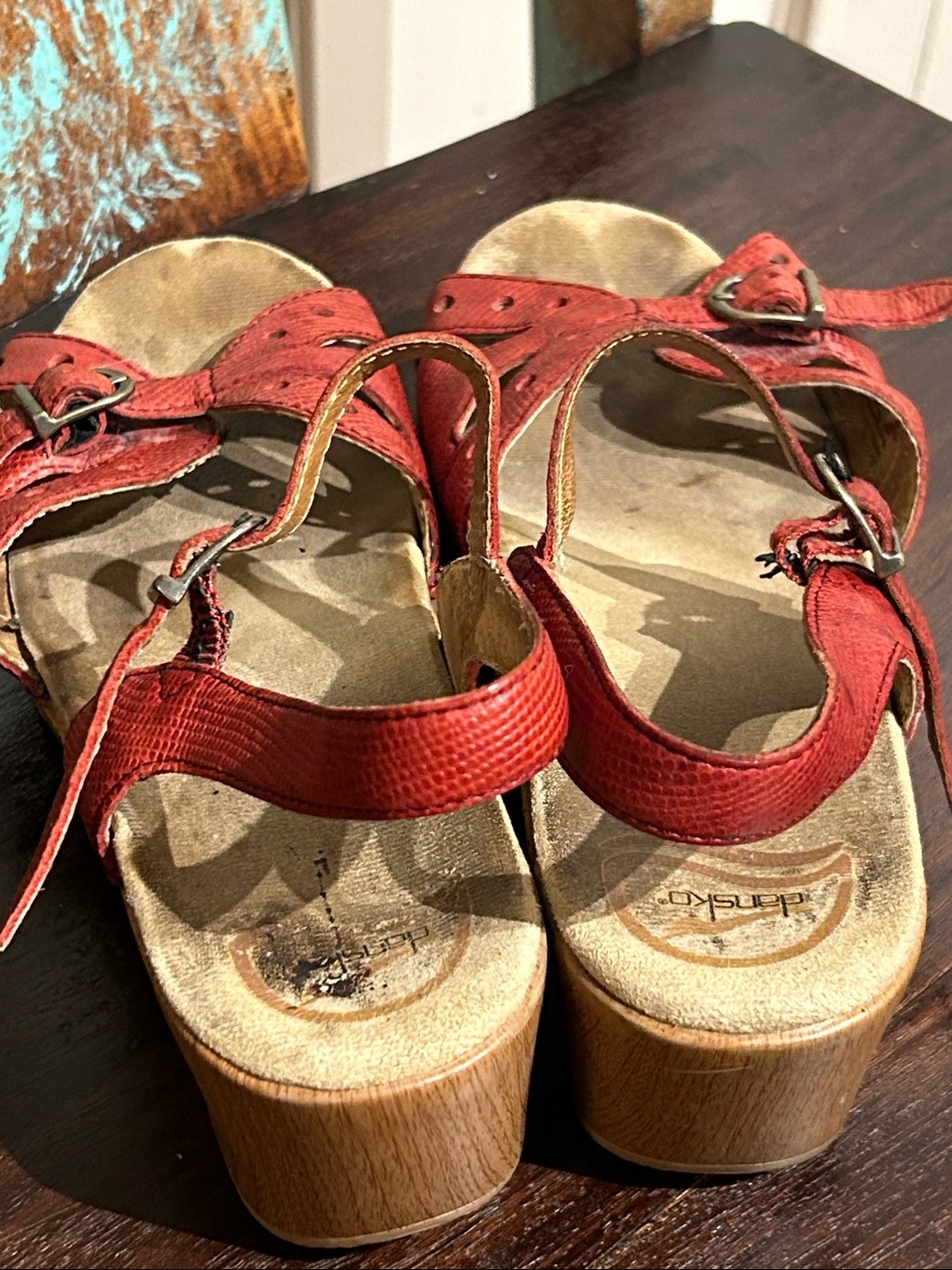 Dansko Sissy Buckle Clogs View 2